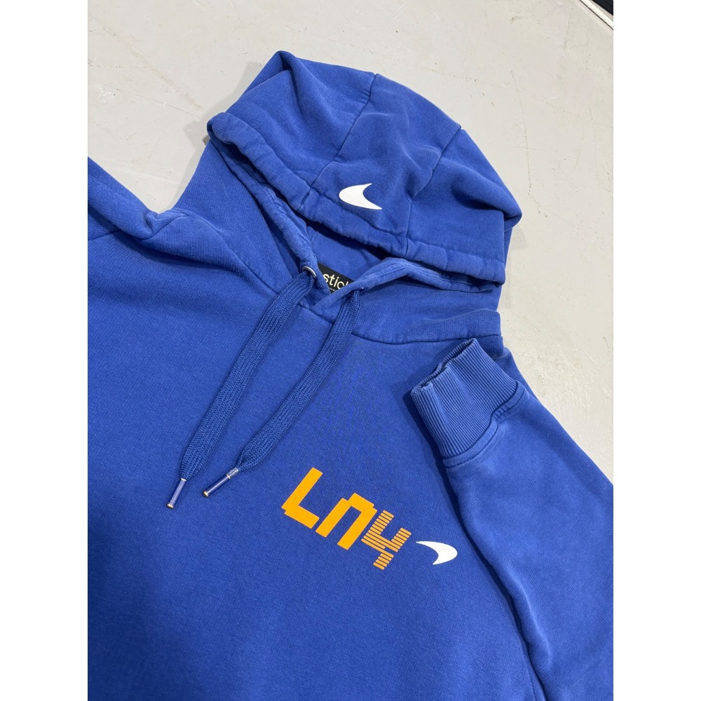 McLaren Lando Norris LN4 Hoodie Blue Formula 1 F1 Racing Mens XL Signature Logo